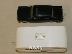 Miniature Norev Voiture 404 Peugeot N°51 + Caravane Digue N°93 Panoramic 14 1/43