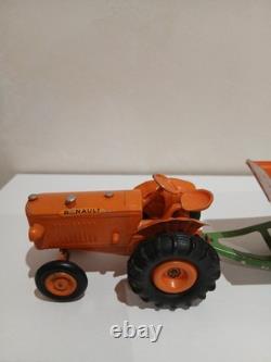 Modélisme C. I. J Tracteur Agricole et sa Remorque en tôle