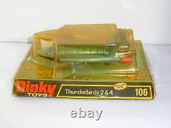 Navette Thunderbirds 2&4 Dinky Toys Meccano Ref 106 die cast Vintage (C619)