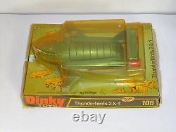 Navette Thunderbirds 2&4 Dinky Toys Meccano Ref 106 die cast Vintage (C619)