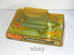 Navette Thunderbirds 2&4 Dinky Toys Meccano Ref 106 die cast Vintage (C619)