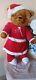 Ours Florentin Ancien Steiff Annee 30/40 Habiller En Pere Noel Mignon Propre