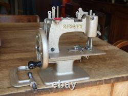 PETITE MACHINE à COUDRE SINGER JOUET ANCIEN+MALETTE+NOTICE ET ACCESSOIRS