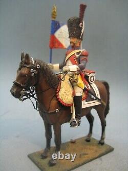 PLOMB -FIGURINE D ARTISTE J. V RAKOV-PEINTURE FINE -Mal DES LOGIS DES CARABINIERS