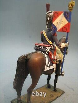 PLOMB -FIGURINE D ARTISTE J. V RAKOV-PEINTURE FINE -Mal DES LOGIS DES CARABINIERS