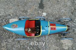 Paya Bugatti del Rey Tole Peinte 48 Cm Expo Universelle Seville 1992 Rare