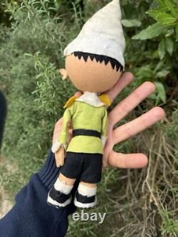 Peluche Ancienne / Jouet / Personnage / Pinocchio