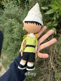 Peluche Ancienne / Jouet / Personnage / Pinocchio