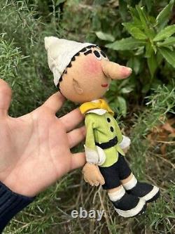 Peluche Ancienne / Jouet / Personnage / Pinocchio
