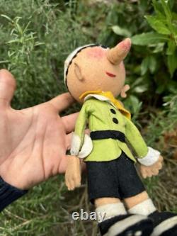 Peluche Ancienne / Jouet / Personnage / Pinocchio
