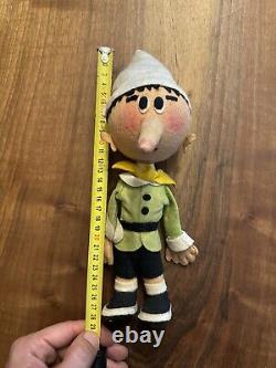 Peluche Ancienne / Jouet / Personnage / Pinocchio