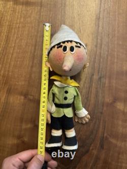 Peluche Ancienne / Jouet / Personnage / Pinocchio