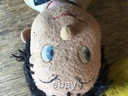 Peluche Pinocchio en tissus ancienne vers 1920/30 Walt Disney, sorti de grenier