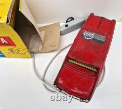 Peugeot 404 Joustra en boite d'origine jouet ancien en tôle