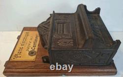 Piano électrique monnayeur Art forain fonte de fer rare centimes limonaire