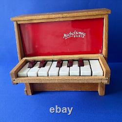 Piano jouet enfant ancien Michelsonne Paris France vintage années 60 miniature