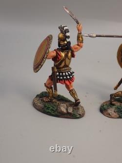 Plomb Conte Ref Ag006 Ancienne Grece 3 Grecs Au Combat