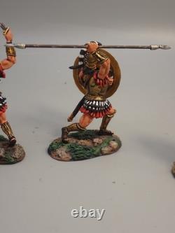 Plomb Conte Ref Ag006 Ancienne Grece 3 Grecs Au Combat