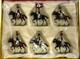 Plomb Lucotte Boite De 6 Cavaliers Garde Corps Du Directoire- Edition. Limitee