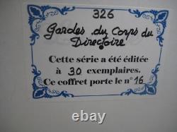 Plomb Lucotte Boite De 6 Cavaliers Garde Corps Du Directoire- Edition. Limitee