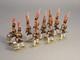 Plomb Lucotte Empire Ref 103 Artilleurs A Pied De La Jeune Garde 10 Pieces