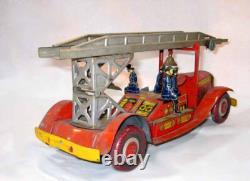 Pompier Wells vers 1930 / jouet ancien