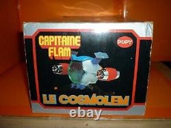 Popy Capitaine Flam Le Cosmolem Deluxe DX En Boite Francaise Tf1 1980