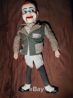 Poupée ancienne marionnette ventriloque américaine Paul Winchell Jerry Mahoney