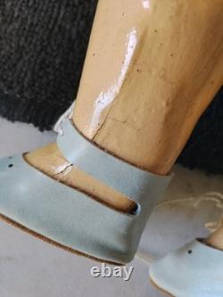 Poupée antique Heubach Koppelsdorf 250-4 tête en biscuit Allemagne 60 cm