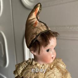 Poupée musicale Germany sur tige tête en porcelaine M3749