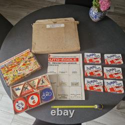Prévention routière, auto école, police nationale SET 1970 CODE DE LA ROUTE