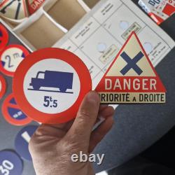 Prévention routière, auto école, police nationale SET 1970 CODE DE LA ROUTE