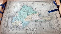Puzzle Géographie ancien 8 Cartes Continents d'après Barbier du Bocage 19è