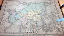 Puzzle Géographie ancien 8 Cartes Continents d'après Barbier du Bocage 19è