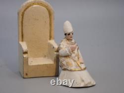 Quiralu Annee Sainte Pape Assis Sur Trone Avec Socle