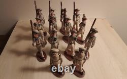 Quiralu Lot A Saisir De 14 Marins Anciens Tenue Blanche D'origine