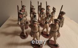 Quiralu Lot A Saisir De 14 Marins Anciens Tenue Blanche D'origine