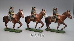 Quiralu Suisses 3 Soldats A Cheval Lot 2