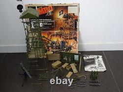 RAMBO Coleco S. A. V. A. G. E Strike Headquarters incomplet + Notice (C611)