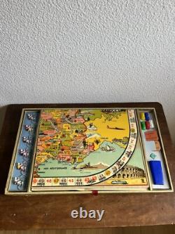 RARE Ancien Jeu De Plateau Tour De France Saussine Wery Complet BE