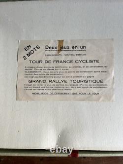RARE Ancien Jeu De Plateau Tour De France Saussine Wery Complet BE