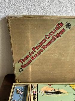 RARE Ancien Jeu De Plateau Tour De France Saussine Wery Complet BE