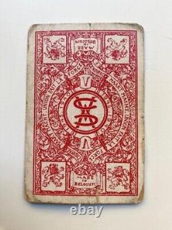 RARE Jeu de cartes Mesmaekers Frères Jeu des Alliés 1945 Caricature Adolf Hitler