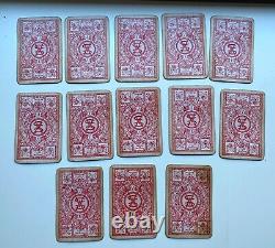 RARE Jeu de cartes Mesmaekers Frères Jeu des Alliés 1945 Caricature Adolf Hitler