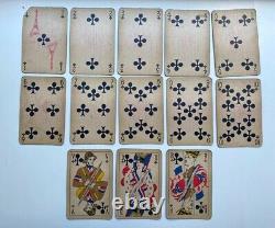 RARE Jeu de cartes Mesmaekers Frères Jeu des Alliés 1945 Caricature Adolf Hitler