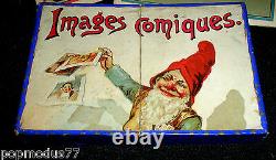 RARE Jeux stratégie IMAGES COMIQUES /Jouets anciens Toys / Chromos / 1890-1900