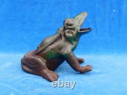 RARE TOP ++ JEU D'ADRESSE Skill Game GRENOUILLE ANCIENNE Old frog