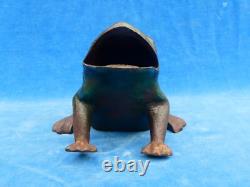 RARE TOP ++ JEU D'ADRESSE Skill Game GRENOUILLE ANCIENNE Old frog