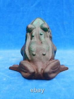 RARE TOP ++ JEU D'ADRESSE Skill Game GRENOUILLE ANCIENNE Old frog