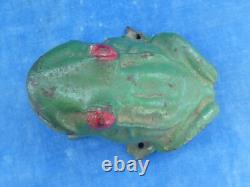 RARE TOP! JEU D'ADRESSE Skill Game GRENOUILLE ANCIENNE Old frog